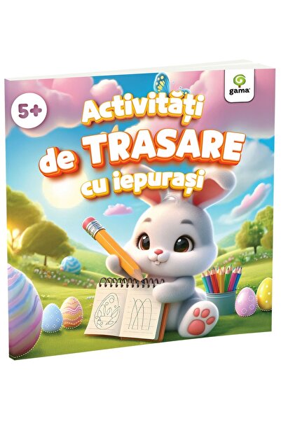 Tiki-Tan Carte educativă pentru copii Activități de trasare cu iepurași Editu...