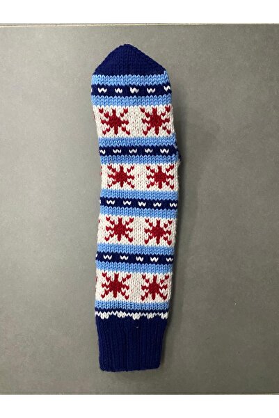 MESKSTORE Ručno pletene čarape 39-40 širokog uzorka
