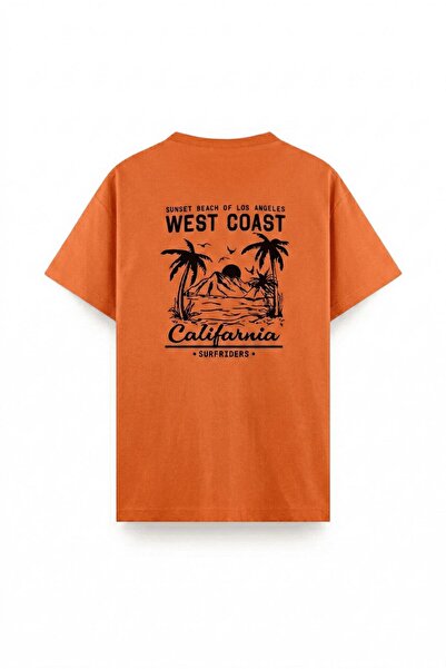 Oksit Zapadna obala Surferiders Kalifornija Štampano Muška unisex Oversize kr...