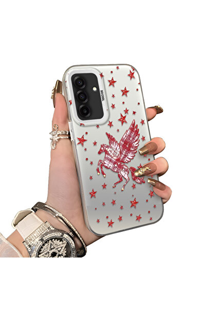 ucuc حافظة حماية للعدسات من السيليكون الصلب أكريليك درجة متوافقة مع هاتف سامس...