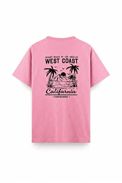 Oksit Zapadna obala Surferiders Kalifornija Štampano Muška unisex Oversize kr...