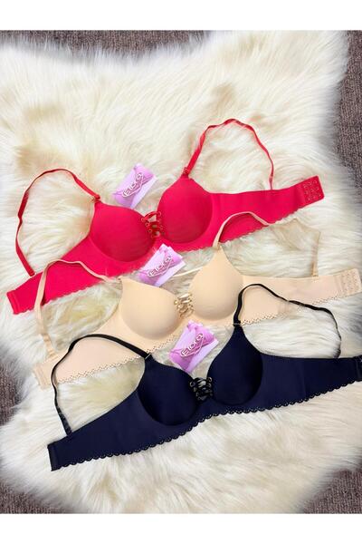 Elora Κοπή με λέιζερ χωρίς ραφές Σετ εσωρούχων με ενισχυμένο σουτιέν push-up ...