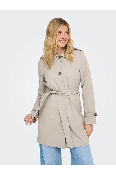 ONLY Onldisa Regular Fit Düğmeli Klasik Yaka Trençkot TRENÇKOT 15369028
