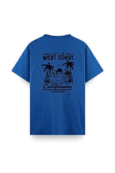 Oksit Zapadna obala Surferiders Kalifornija Štampano Muška unisex Oversize kr...