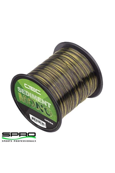 Spro C-Tec Sediment Mono Green Fishing Line 0.40mm 800m