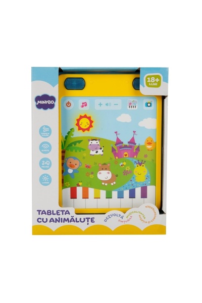 Noriel Jucarie bebelusi Minibo, Tableta cu animalute