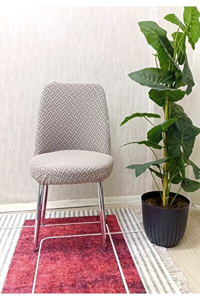 nurluk tuğladesen oval lastikli esnek kaliteli sandalye kılıfı ( küçük boy )