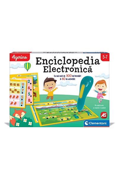 As Games Joc educativ Agerino, Enciclopedia electronica, cu stilou interactiv...