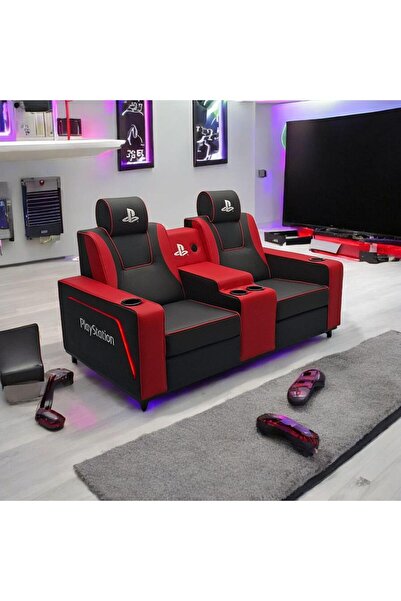 Playstation Konsol Oyun Alanları İçin Özel Tasarım VIP Koltuk