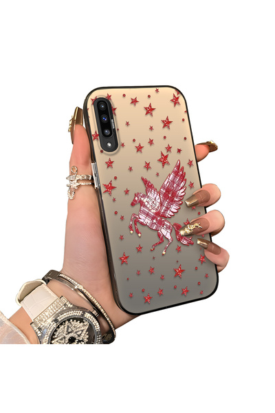 ucuc حافظة حماية للعدسات من السيليكون الصلب أكريليك درجة متوافقة مع هاتف سامس...