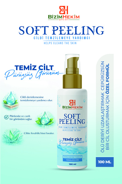 BİZİMHEKİM ŞİFA EVİ Bizimhekim Soft Peeling for a Smooth Appearance 100 ml