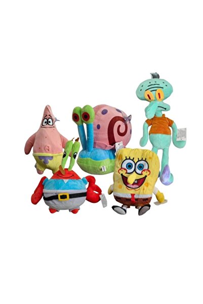 OEM Set 5 jucarii de plus Sponge Bob