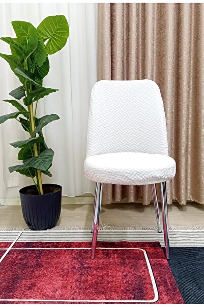 nurluk tuğladesen oval lastikli esnek kaliteli sandalye kılıfı ( küçük boy )