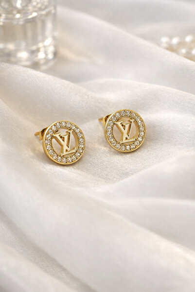 Inovius Cercei Eleganti, Cupru Placat cu Aur - LMG01