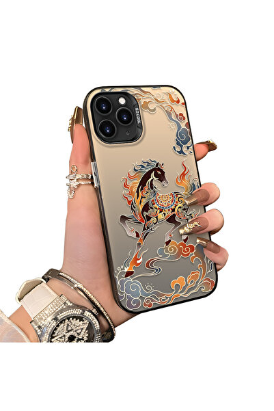 ucuc حافظة حماية للعدسات من السيليكون الصلب أكريليك درجة متوافقة مع هاتف iPho...