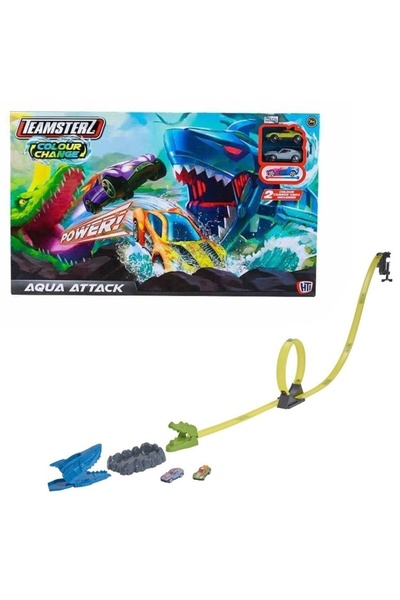 Noriel Teamsterz PlaysetTrack with 2 Cars