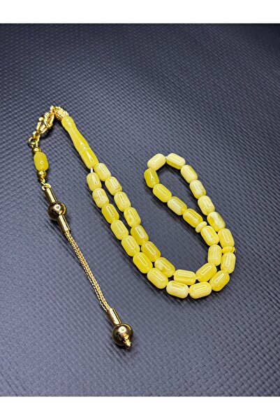 EnazStore Custom Design Tassel Mini Beirut Drop Amber Prayer Beads