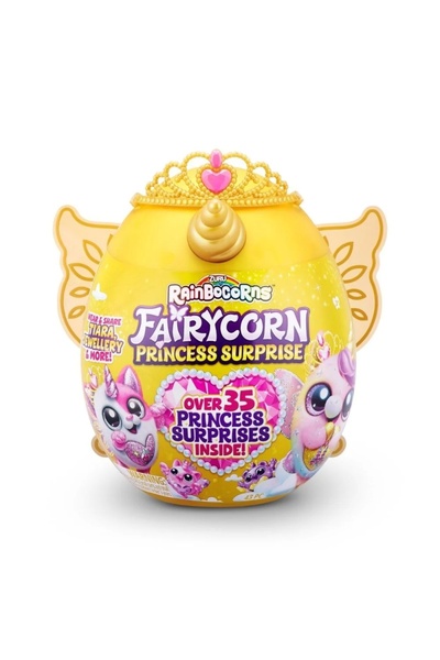 OEM Jucarie surpriza de plus, Rainbocorns , Unicornul curcubeu fairycorn cu a...