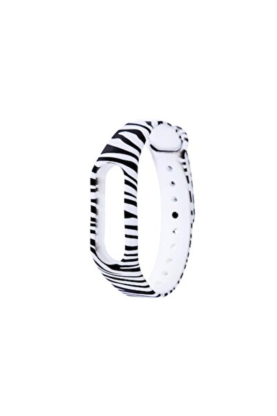 DYSTYLE Silicone Strap, Zebra Model, for Xiaomi Mi Band 2