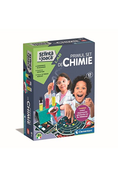 CLEMENTONI Joc Stiinta si joaca - Primul set de chimie