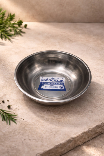 Rivorn 6-Piece Steel Bowl Set No. 6 – Large Stainless Steel Bowl Set, Durable...