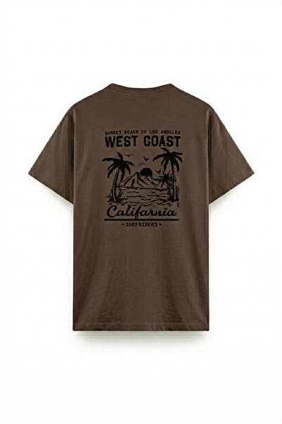 Oksit Zapadna obala Surferiders Kalifornija Štampano Muška unisex Oversize kr...