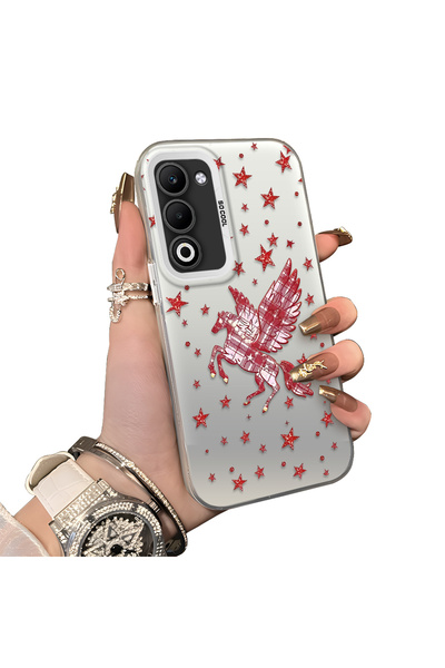 ucuc حافظة حماية من السيليكون الصلب أكريليك درجة متوافقة مع هاتف اوبو A5 4G/5...