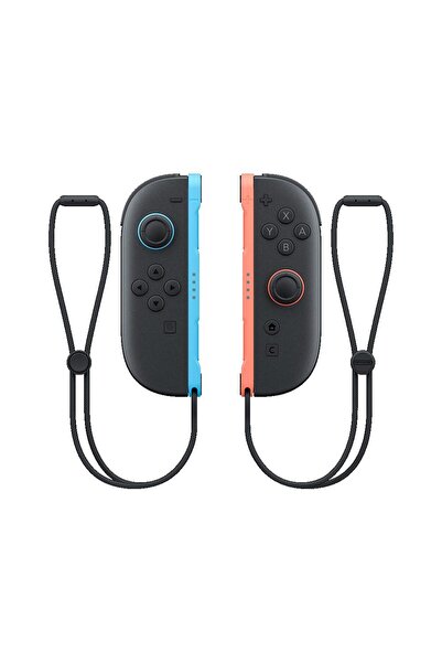 Nintendo Controller Joy-Con 2 Pair Light Blue/Light Red pentru Switch 2 (Alba...