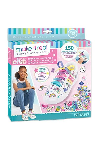 Make It Real Set de stickere pentru incaltaminte, Make It Real, Rainbow