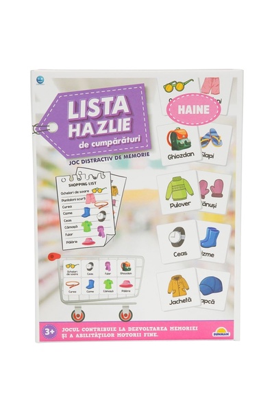 Noriel Joc de societate, Smile Games, Lista Hazlie de Cumparaturi