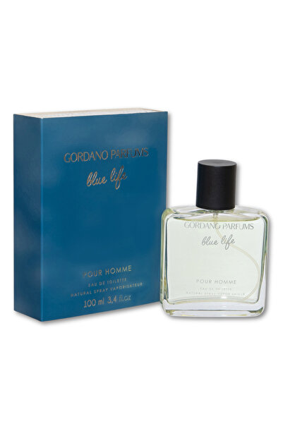 GORDANO PARFUMS Men's perfume Blue Life, Eau de Toilette, 100 ml