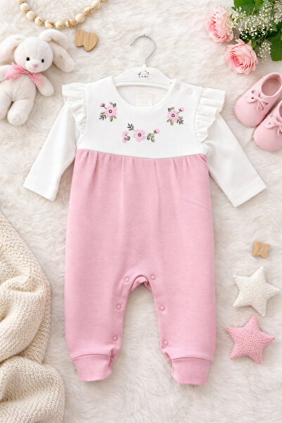 Ladi Baby Girl Ruffled Stylish Jumpsuit