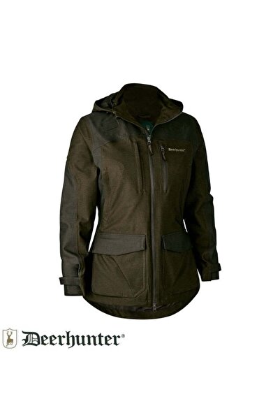 Deerhunter Chasse Green Long Women's Coat 38