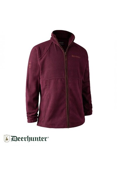 Deerhunter Wingshooter Dh 471 Claret Red Fleece Coat m
