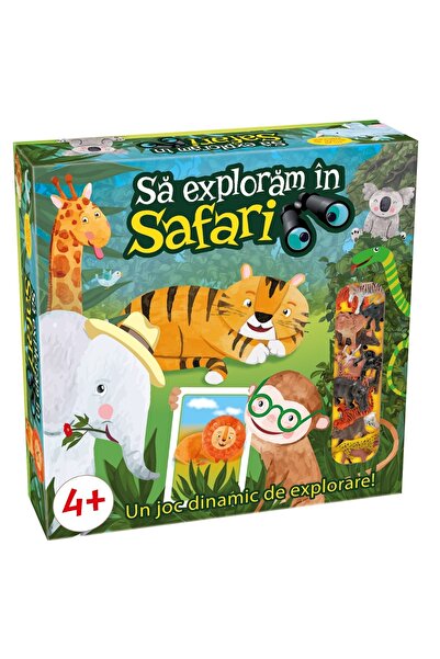 Asmodee Joc educativ Sa exploram in safari!