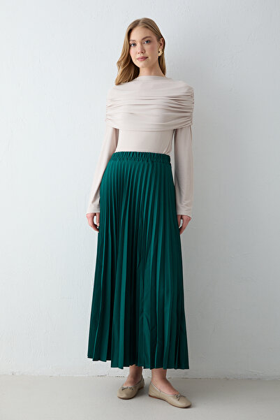 Melike Tatar Pleated Skirt 32-9001-2