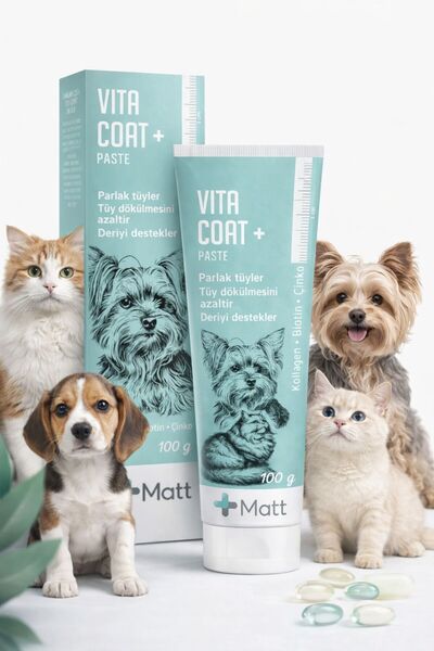 matt Malt Vita Coat Paste Kedi Tüyü Güçlendirici