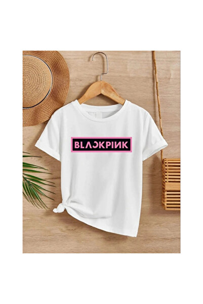 Narnuga تي شيرت بناتي مطبوع برقبة دائرية - أبيض