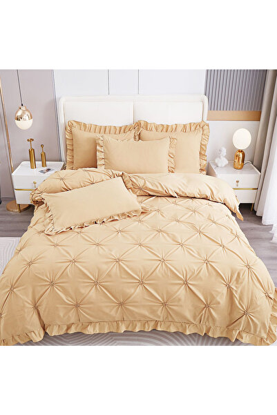 Pucioasa Duvet Cover Set with Pleated for a double bed for 2 people Pucioasa,...