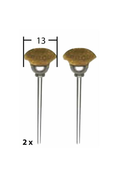 Proxxon Micromot Brass Brush Set, 13mm