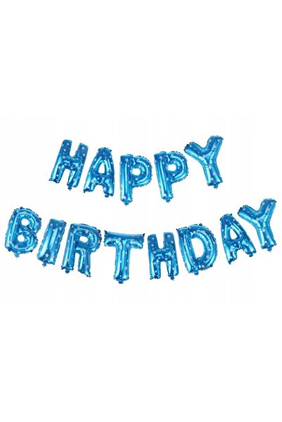 Avaleea Metallic Foil Balloon SetHappy Birthday Pattern40 cm LettersParty Bal...