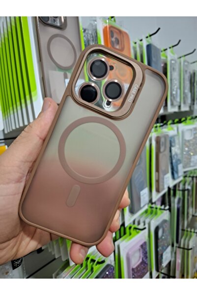 EPRO iPhone 16 Pro Standlı Kamera Lens Koruma Hediyeli MagSafe Şarj Özellikli...