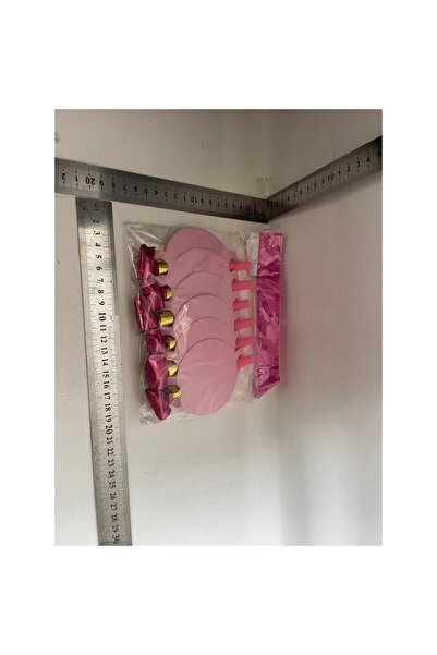 Avaleea Set of 6 Happy Birthday Party Blowers, Pink