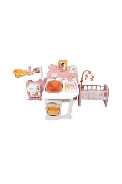 Smoby Център за игра с кукли, Smoby, New Nurse, 36+ месеца, розов