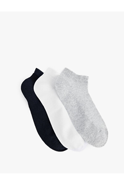 Koton Set of 3 Basic Booties Socks