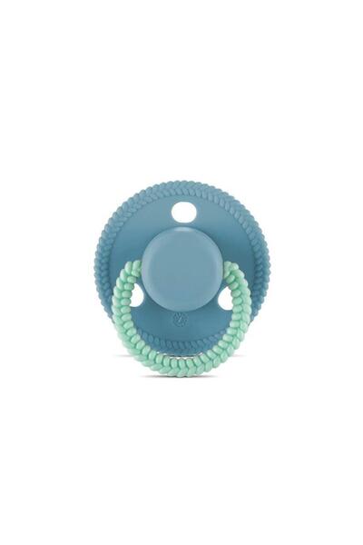 LORELLİ Round Silicone Baby Pacifier Lorelli, Soft, 0+ Months, Blue, BPA-Free