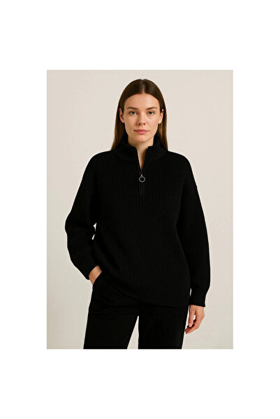 Narnuga Half-Zip Knit Sweater – Thessaloniki Knitwear -