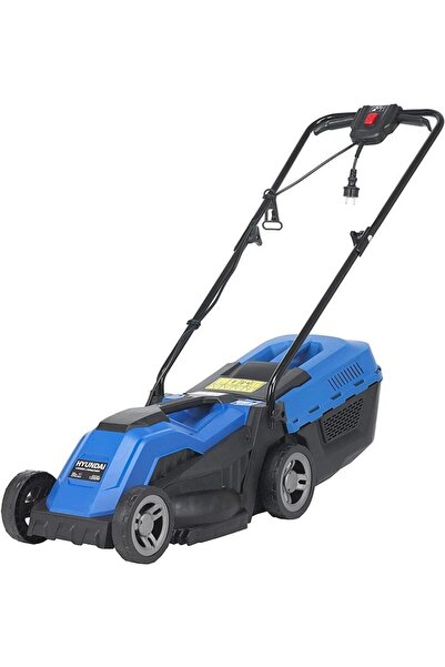 Hyundai Electric Lawn Mower HY-LM3303 E 1600W 38cm 40L Grass Bag Blue