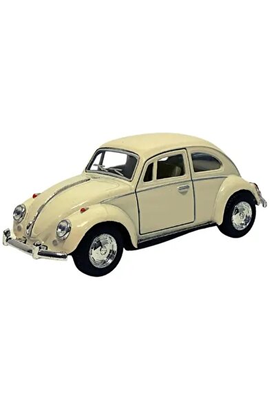 OEM Macheta metalica 1:34 Volkswagen Classical Beetle 1967,12 cm, Crem
