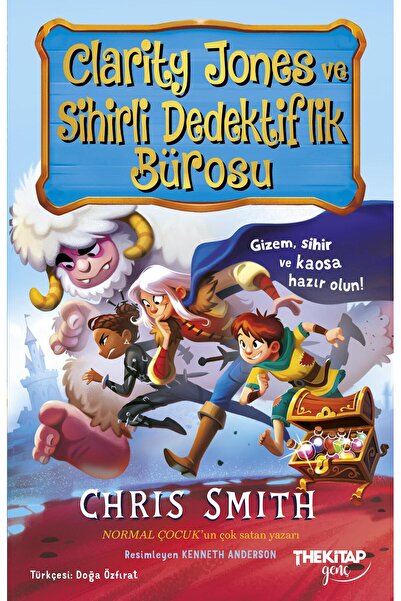 The Kitap Clarity Jones ve Sihirli Dedektiflik Bürosu